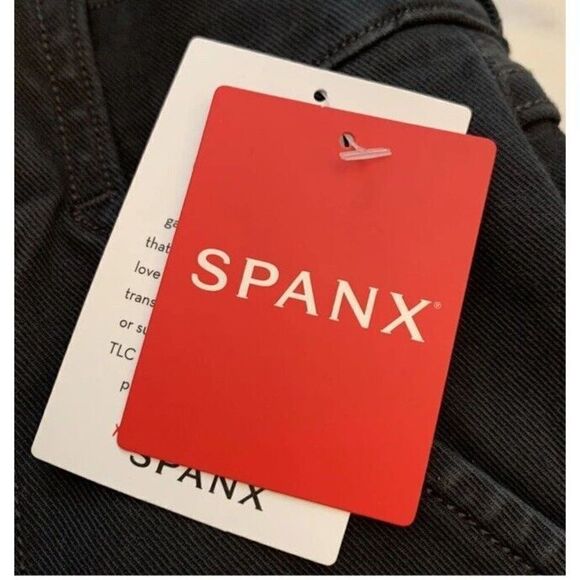 Spanx Stretch Twill Ankle Cargo Pant Washed Black Womens XS 20311R New NWT - Picture 6 of 16